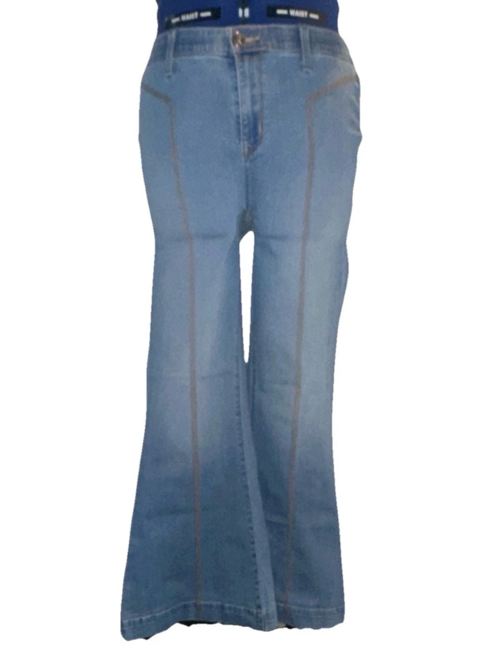 torrid Light Blue Flare Wide-Leg Jeans